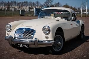 Usata MG MGA 72 CV (52 kW) 1959 Rosso Coupé