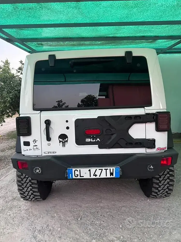 Usata Jeep Wrangler 207 CV (152 kW) 2004 Bianco SUV