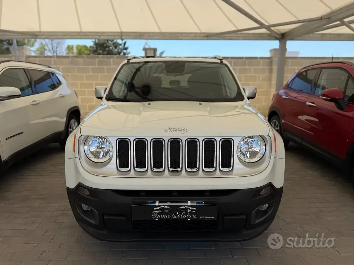 Usata Jeep Renegade Limited 120 CV (88 kW) 2016 Bianco SUV