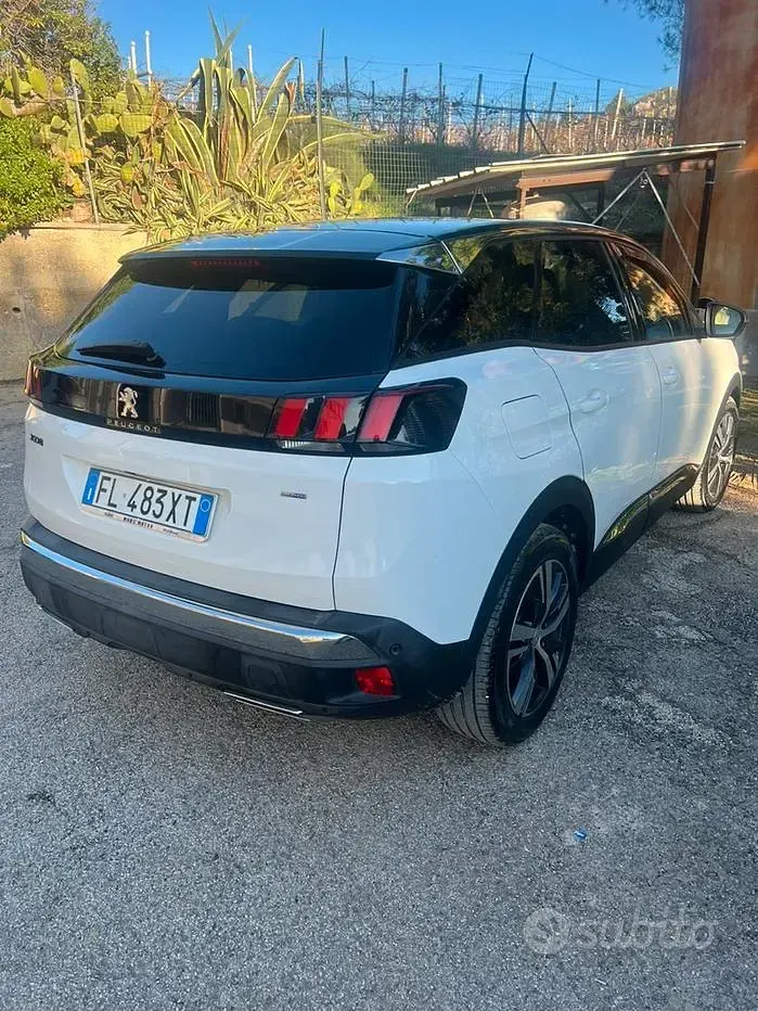 Usata Peugeot 3008 120 CV (88 kW) 2018 Bianco SUV