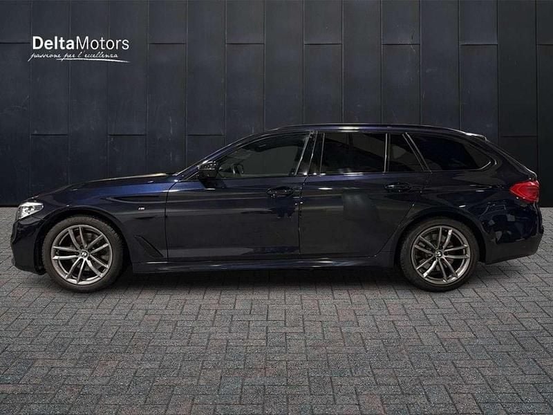 Usata BMW 520 M Sport 190 CV (139 kW) 2019 Blu scuro metallizzato Station wagon