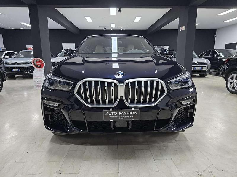 Begagnad BMW X6 M Sport 286 HK (210 kW) 2020 Blå SUV