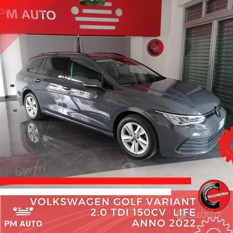 Grigio Usata 2022 VW Golf VIII Life Station wagon | 14.500 € (Super prezzo) - Immagine 1/4