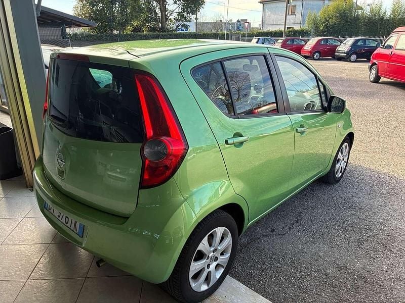 Usata Opel Agila Enjoy 86 CV (63 kW) 2008 Verde Utilitaria
