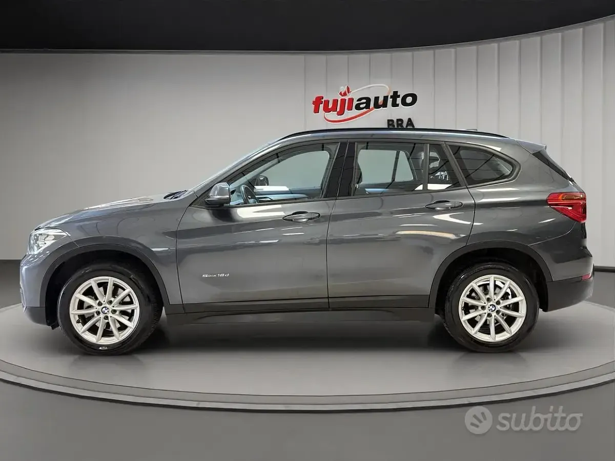 Usata BMW X1 Efficient Dynamics 150 CV (110 kW) 2018 Grigio scuro SUV