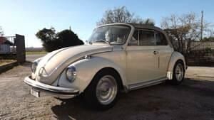 Usata VW Käfer 45 CV (33 kW) 1973 Bianco Cabrio