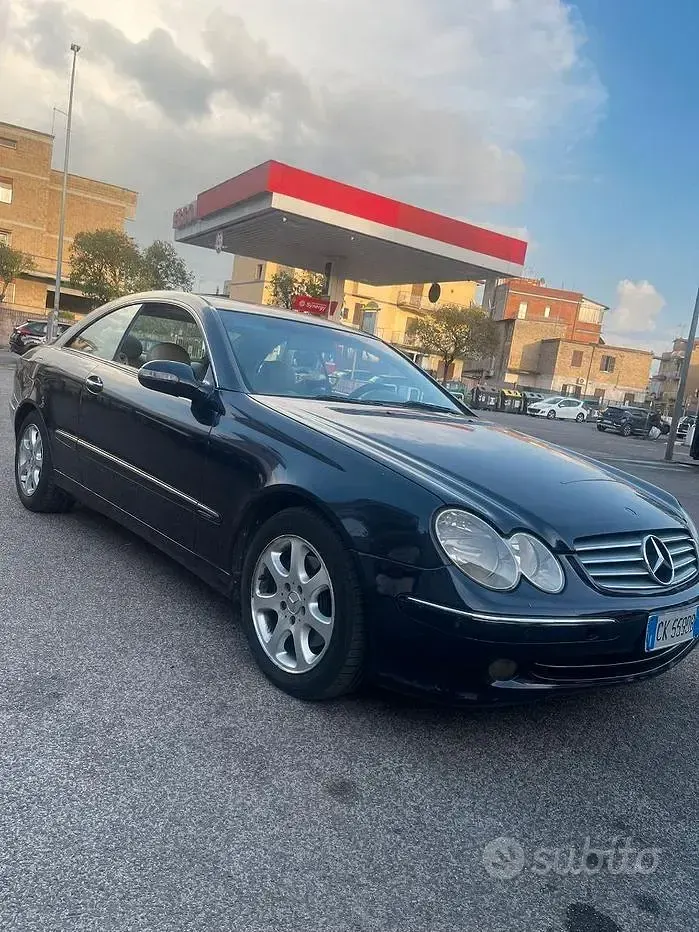 Usata Mercedes CLK270 170 CV (125 kW) 2003 Blu Berlina
