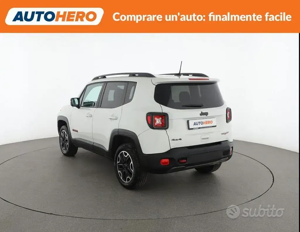 Usata Jeep Renegade 170 CV (125 kW) 2018 Bianco SUV