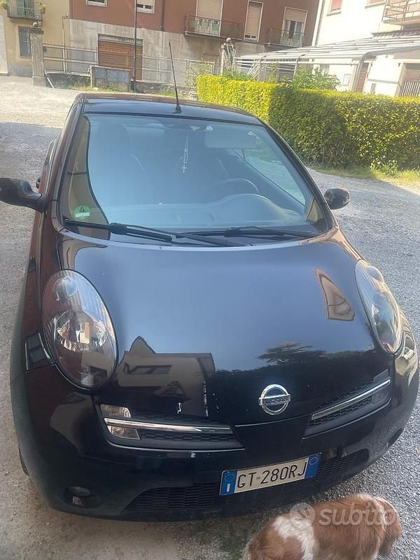 Usata Nissan Micra 2005 Nero Cabrio