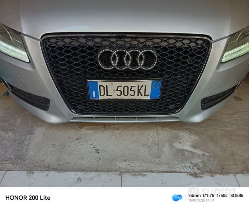 Usata Audi A5 Ambition 239 CV (175 kW) 2007 Grigio Coupé