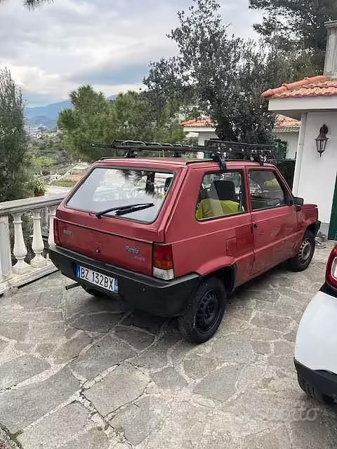 Usata Fiat Panda 54 CV (39 kW) 2002 Rosso Berlina