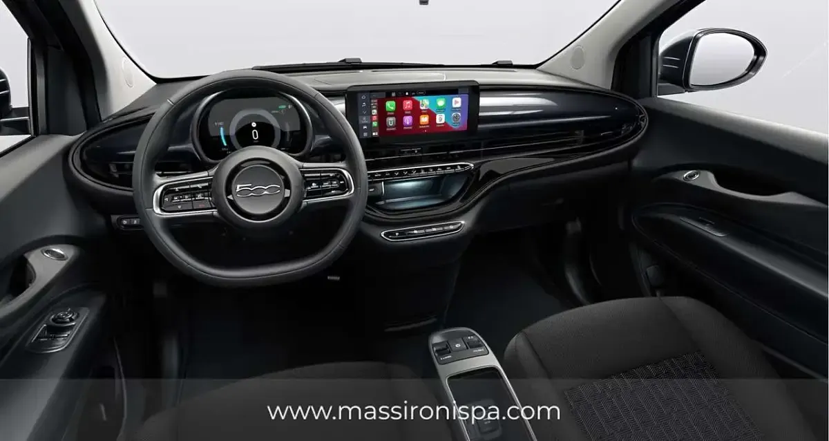 Nuova Fiat 500e Tech 86 kW (118 CV) 2026 Nero Berlina