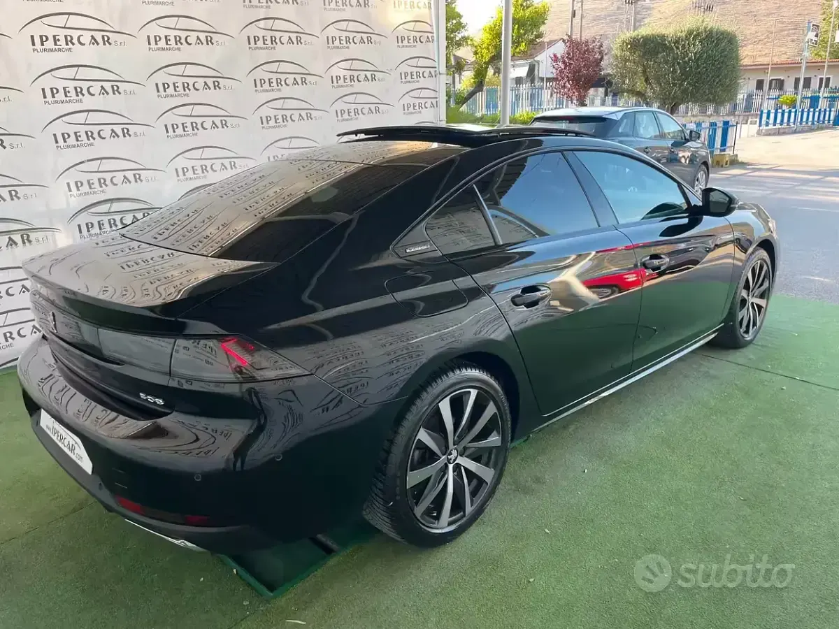 Usata Peugeot 508 GT-line 131 CV (96 kW) 2020 Nero Berlina