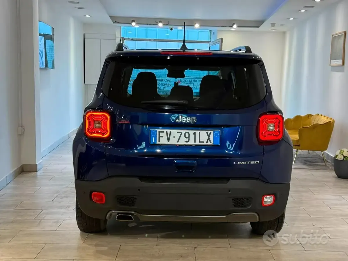 Usata Jeep Renegade Limited 120 CV (88 kW) 2019 Bluazzurro SUV