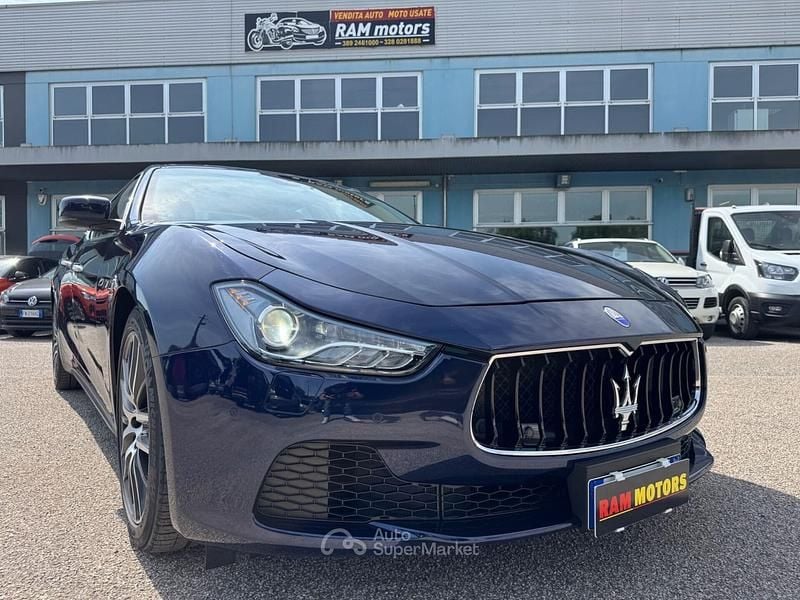Usata Maserati Ghibli 250 CV (183 kW) 2015 Blu Coupé