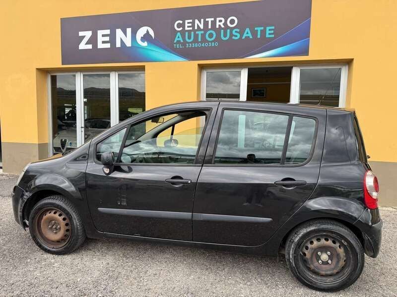 Nero Usata 2008 Renault Modus Dynamique Monovolume | 1300 € (Super prezzo) - Immagine 1/4