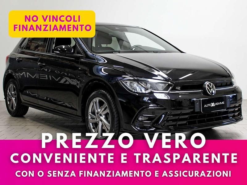 Usata VW Polo R-line 95 CV (69 kW) 2023 Nero Utilitaria
