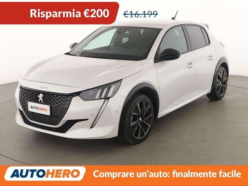 Usata Peugeot 208 GT 101 CV (74 kW) 2022 Bianco Utilitaria