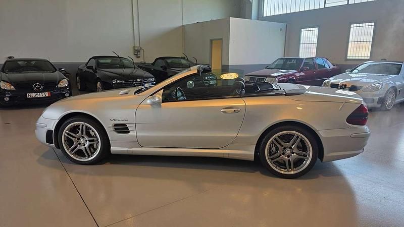 Usata Mercedes SL65 AMG AMG 612 CV (450 kW) 2004 Argento Cabrio
