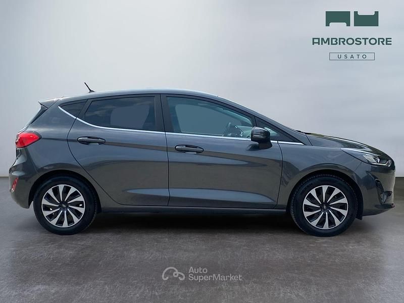 Usata Ford Fiesta Titanium 75 CV (55 kW) 2022 Grigio Utilitaria