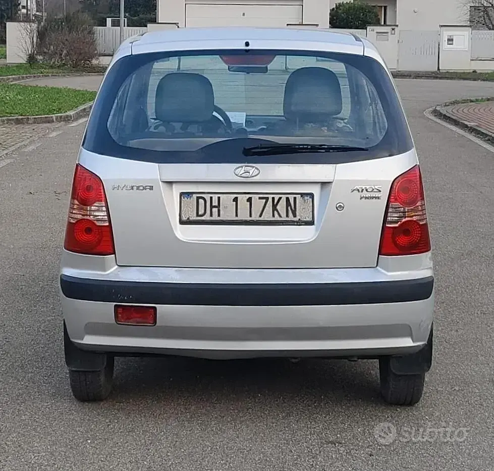 Usata Hyundai Atos Active 63 CV (46 kW) 2007 Grigio Utilitaria