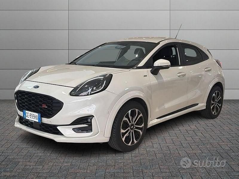 Usata Ford Puma ST-Line 125 CV (91 kW) 2021 Bianco SUV