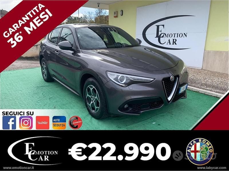 Grigio Usata 2022 Alfa Romeo Stelvio Sprint SUV | 22.990 € (Super prezzo) - Immagine 1/4