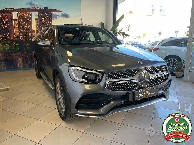 Usata Mercedes GLC220 AMG Line Premium Plus 194 CV (142 kW) 2019 Grigio Coupé