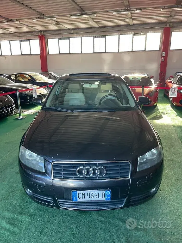 Usata Audi A3 150 CV (110 kW) 2005 Nero Utilitaria