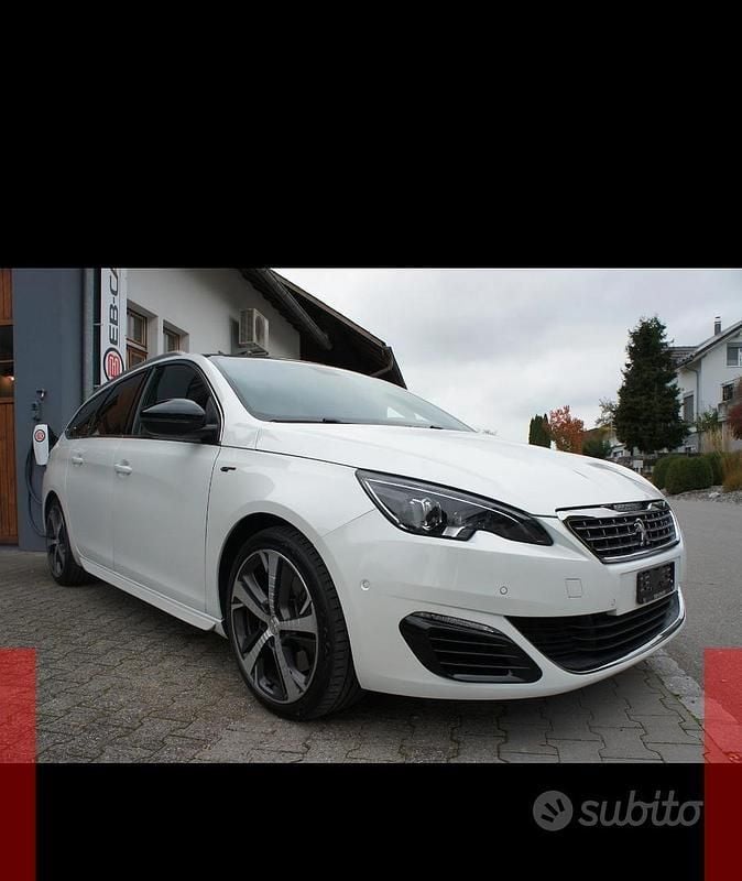 Usata Peugeot 308 GT-line 150 CV (110 kW) 2017 Bianco Station wagon