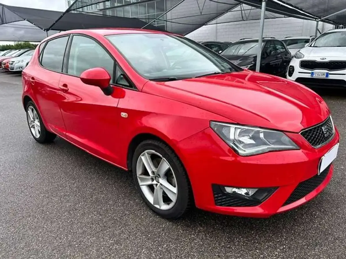 Usata Seat Ibiza FR 105 CV (77 kW) 2016 Rosso Berlina