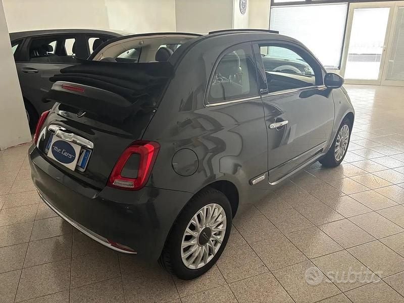 Usata Fiat 500C Lounge 69 CV (50 kW) 2019 Grigio Cabrio