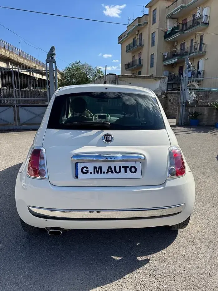 Usata Fiat 500 Pop 69 CV (50 kW) 2009 Bianco Cabrio