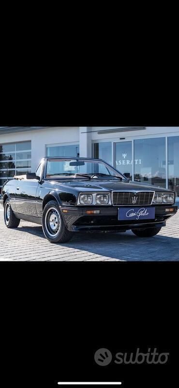 Nero Usata 1987 Maserati Biturbo | 32.000 € - Immagine 1/4