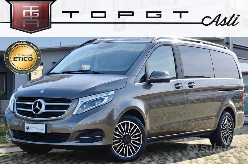 Usata Mercedes V250 Premium 190 CV (139 kW) 2015 Grigio Monovolume