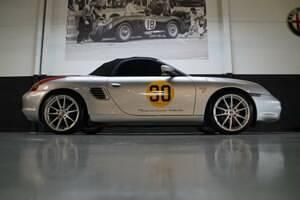 Second-hand Porsche Boxster 228 CP (167 kW) 2003 Argintiu Cabrio