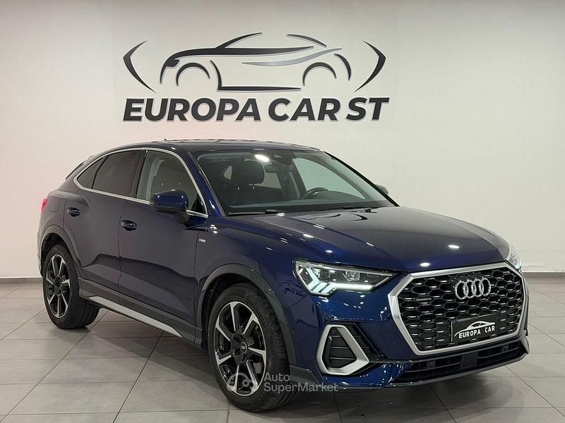 Usata Audi Q3 S-Line 150 CV (110 kW) 2022 Blu/azzurro SUV