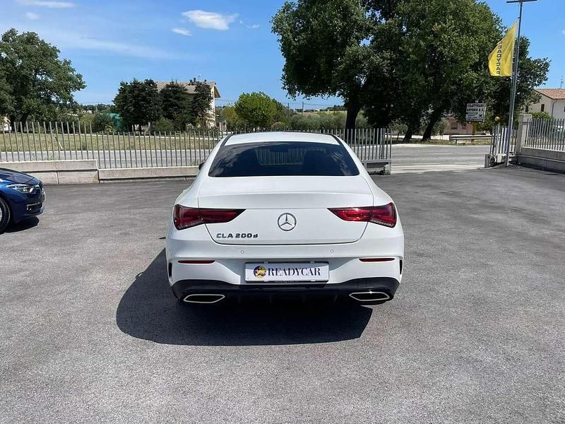 Usata Mercedes CLA200 Premium 150 CV (110 kW) 2019 Bianco Coupé