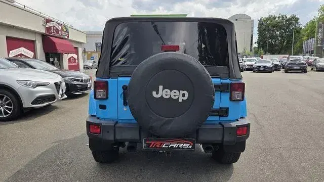 Usata Jeep Wrangler Sahara 199 CV (146 kW) 2018 Blu SUV