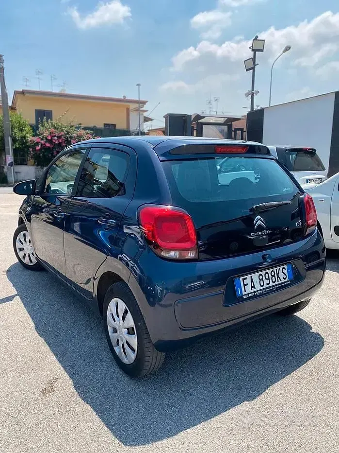 Usata Citroën C1 Feel 69 CV (50 kW) 2015 Blu Utilitaria