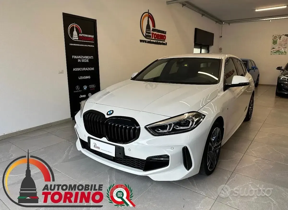 Usata BMW 118 M Sport 136 CV (100 kW) 2022 Bianco Utilitaria
