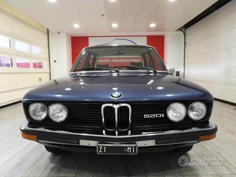 Usata BMW 520 Efficient Dynamics 1970 Blu Berlina