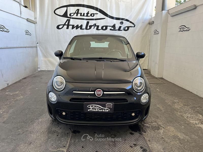 Usata Fiat 500 Sport 69 CV (50 kW) 2021 Nero Cabrio