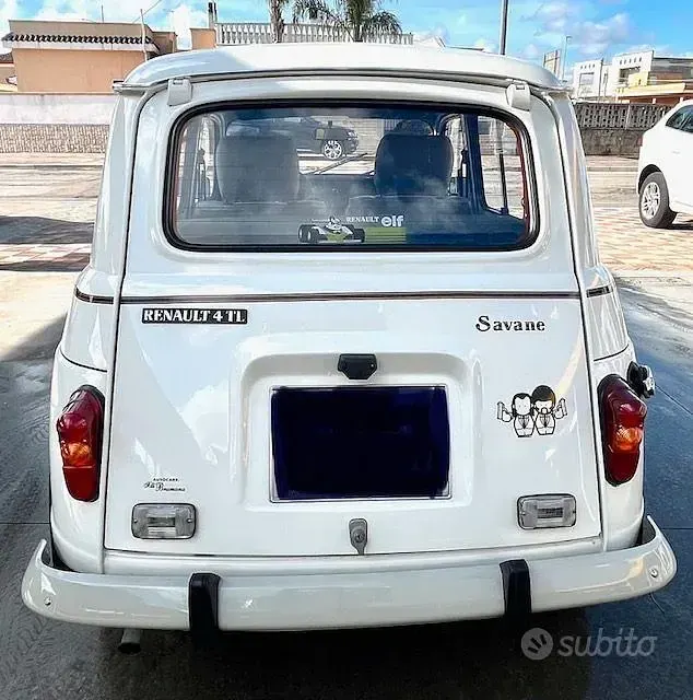 Usata Renault R4 33 CV (24 kW) 1988 Bianco Berlina
