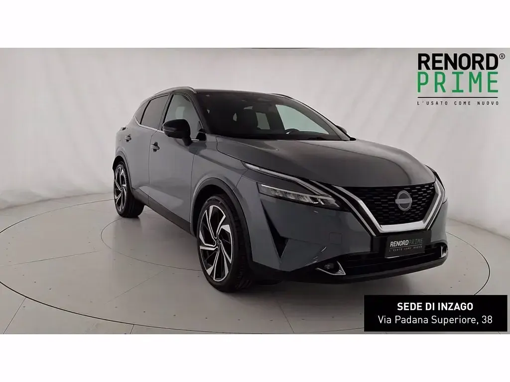 Usata Nissan Qashqai Tekna+ 158 CV (116 kW) 2022 Grigio scuro SUV
