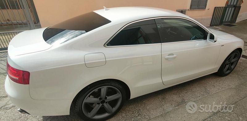 Usata Audi A5 Ambition 190 CV (139 kW) 2011 Bianco Coupé