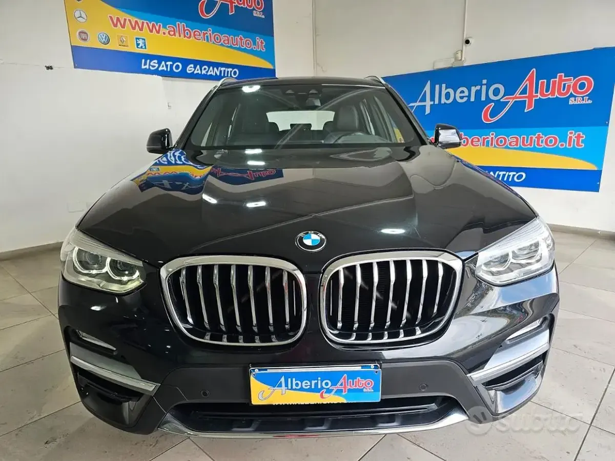 Usata BMW X3 Luxury Line 190 CV (139 kW) 2018 Nero SUV