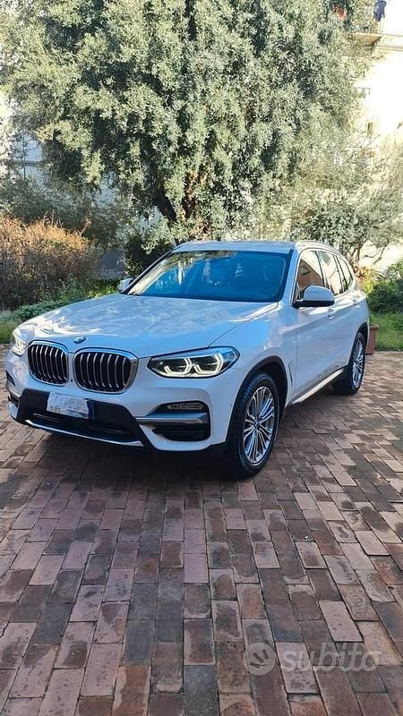 Bianco Usata 2018 BMW X3 Luxury Line SUV | 28.990 € (Buon prezzo) - Immagine 1/4