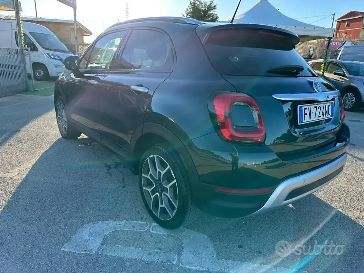 Usata Fiat 500X Cross 95 CV (69 kW) 2019 Verde SUV