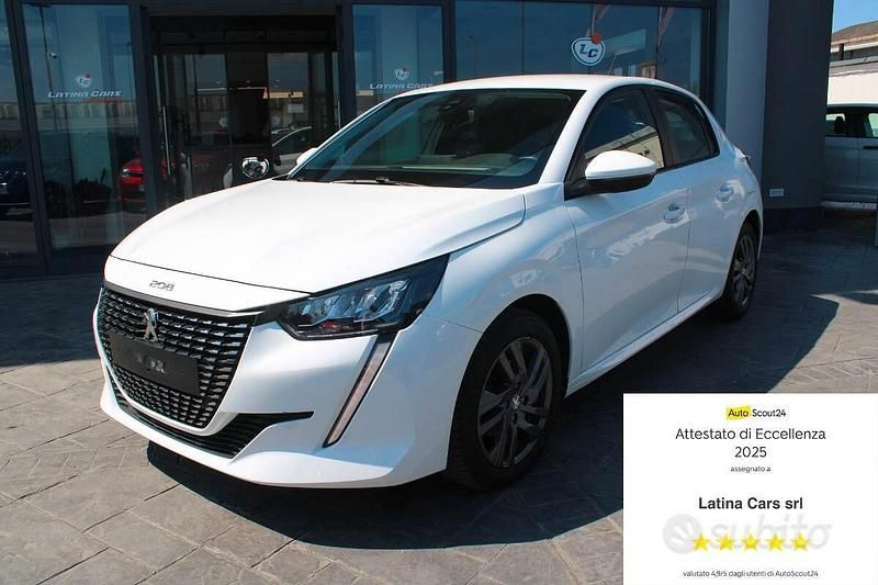 Bianco Usata 2021 Peugeot 208 Active Due volumi | 9990 € (Ottimo prezzo) - Immagine 1/4